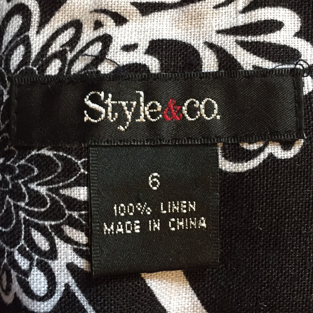 Style & Co Floral Skirt - Picture 2 of 3